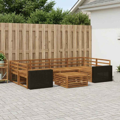 vidaXL Outdoor Sofa Set 7 pcs Natural Solid Acacia Wood 1
