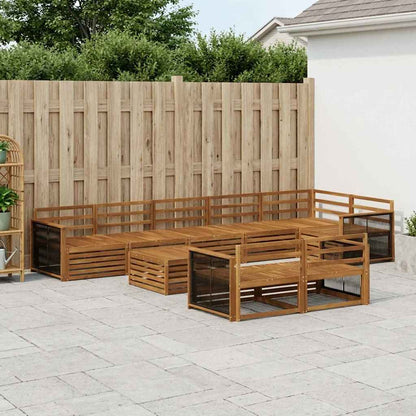 vidaXL Outdoor Sofa Set 9 pcs 1
