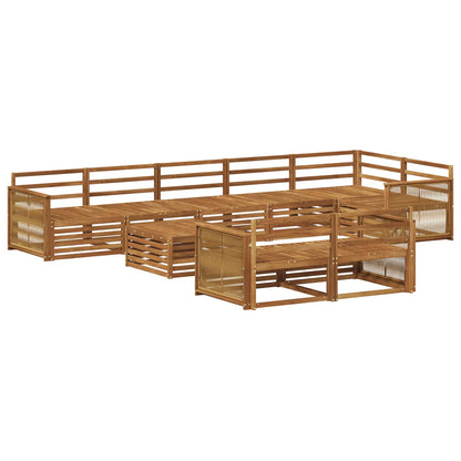 vidaXL Outdoor Sofa Set 9 pcs 2