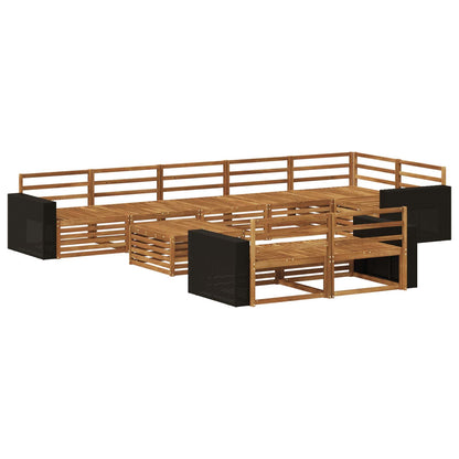 vidaXL Outdoor Sofa Set 9 pcs 2