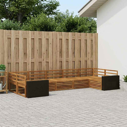 vidaXL Outdoor Sofa Set 7 pcs Natural Solid Acacia Wood 1