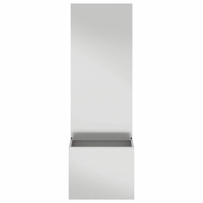 Garden Privacy Screen Silver 50 x 32 x 150 cm Galvanised Steel Blank