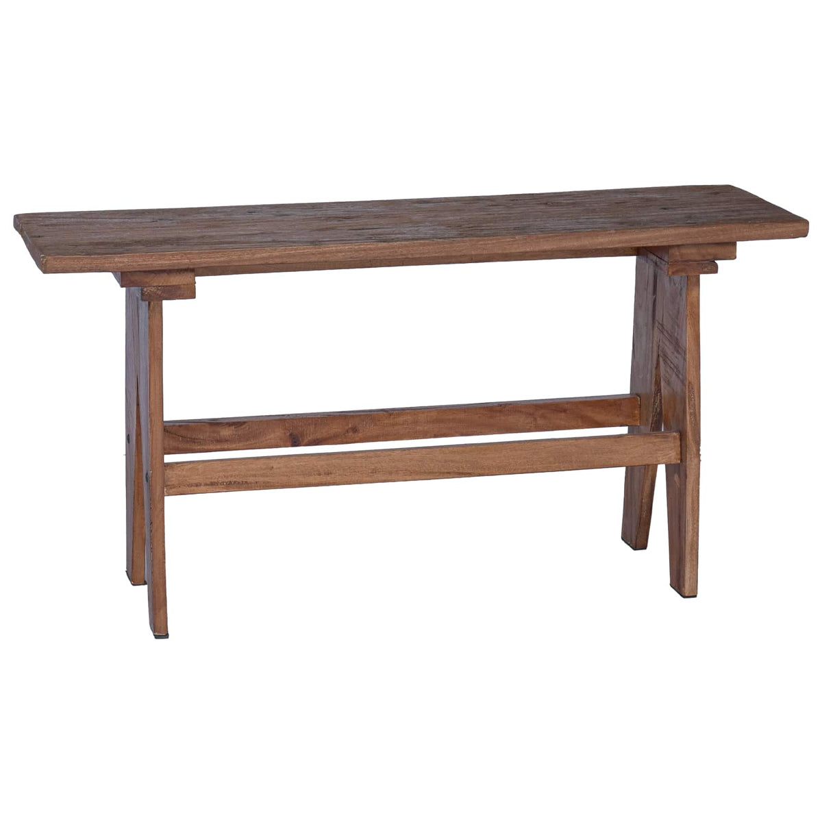 vidaXL Bench Natural 100 x 30 x 51 cm Solid Reclaim wood 2