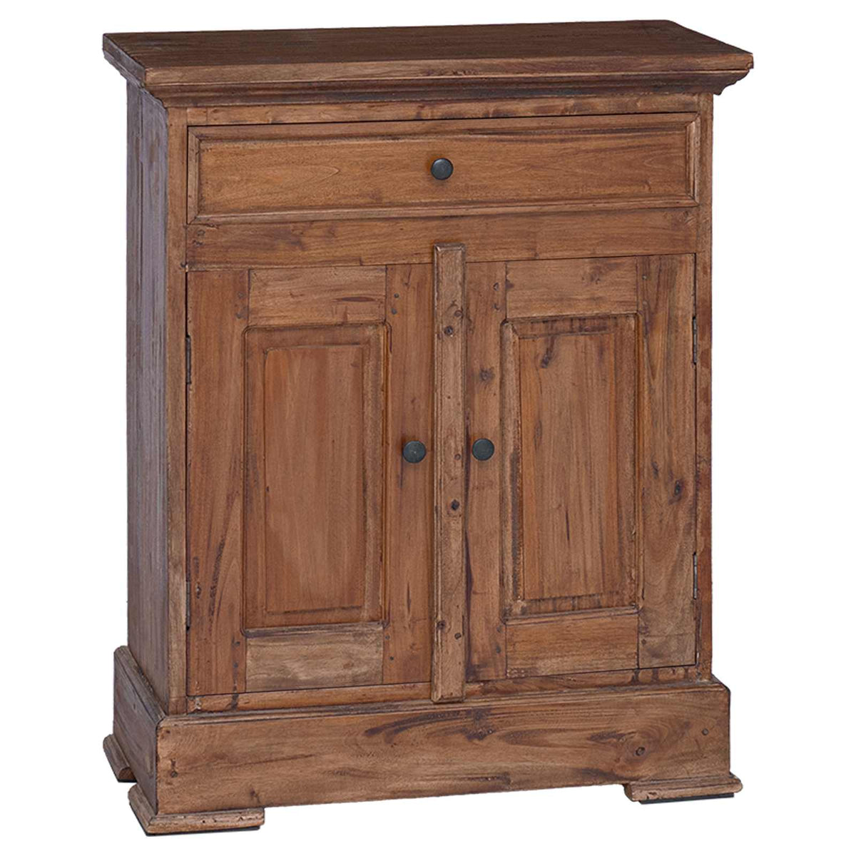 Storage Cabinet 63 x 30 x 79 cm Solid Mahogany Wood Natural