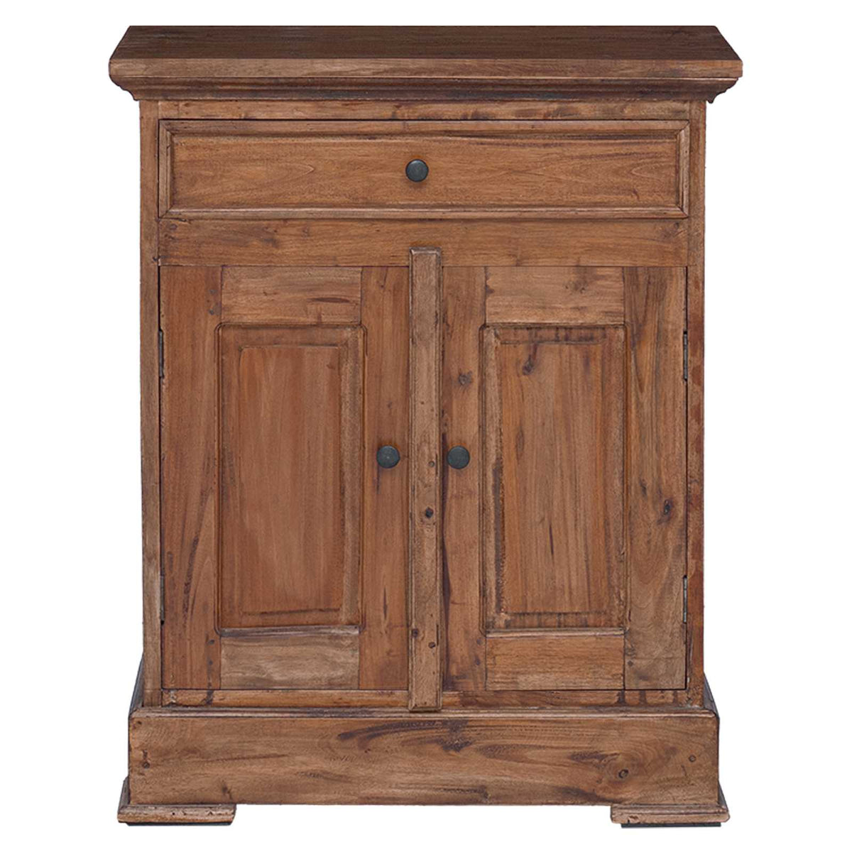Storage Cabinet 63 x 30 x 79 cm Solid Mahogany Wood Natural