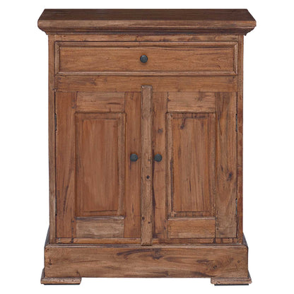 Storage Cabinet 63 x 30 x 79 cm Solid Mahogany Wood Natural
