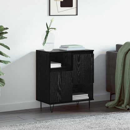 Sideboard 60x35x70 cm Engineered Wood Black oak