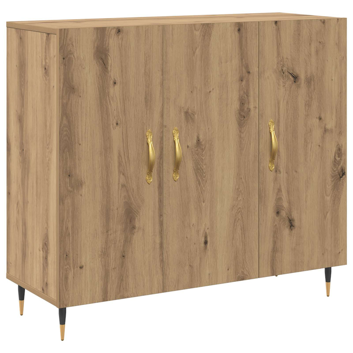 Sideboard 90x34x80 cm Engineered Wood Artisan oak