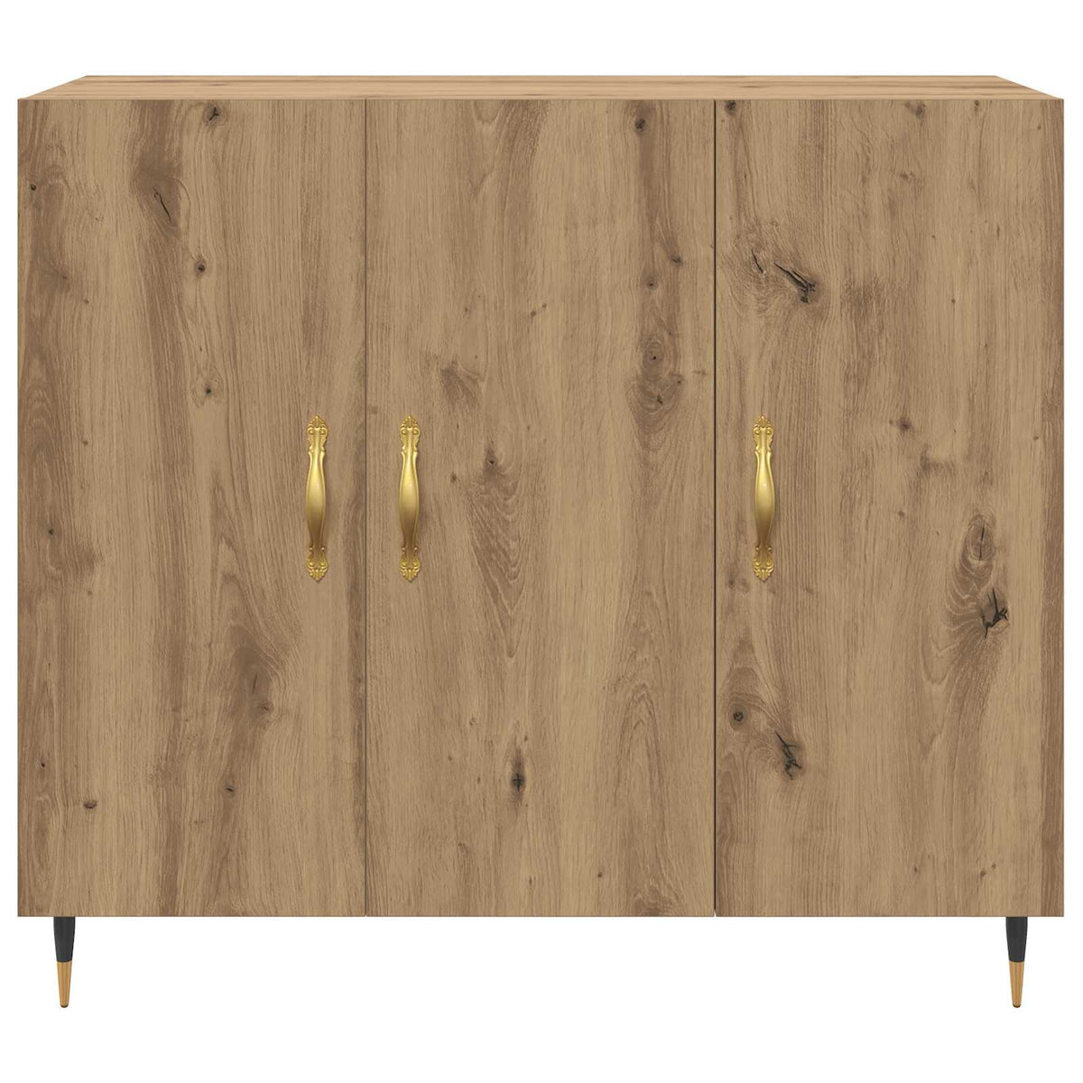 Sideboard 90x34x80 cm Engineered Wood Artisan oak