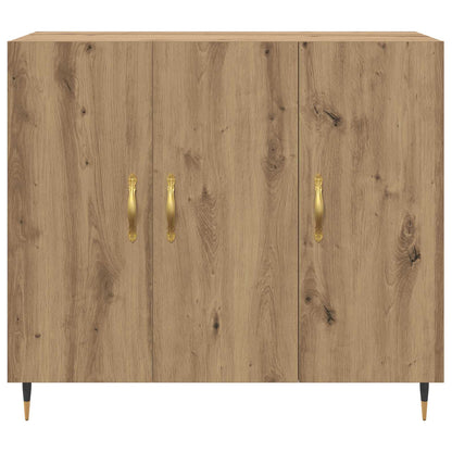 Sideboard 90x34x80 cm Engineered Wood Artisan oak