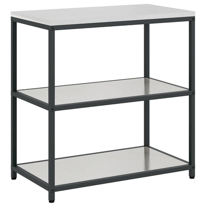 vidaXL Kitchen Storage Set HATTEM 2 pcs Silver Stainless Steel 6