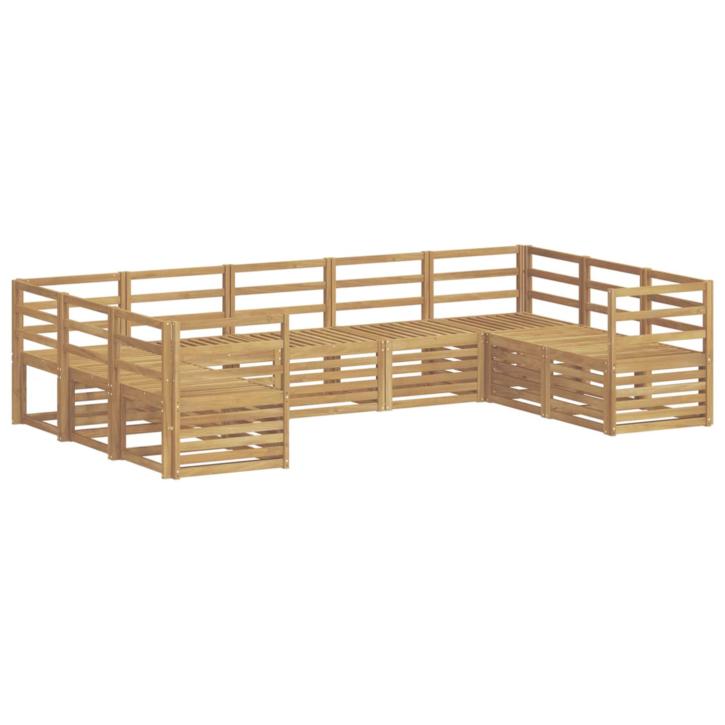 vidaXL Sofa Sets Solid Acacia Wood 2