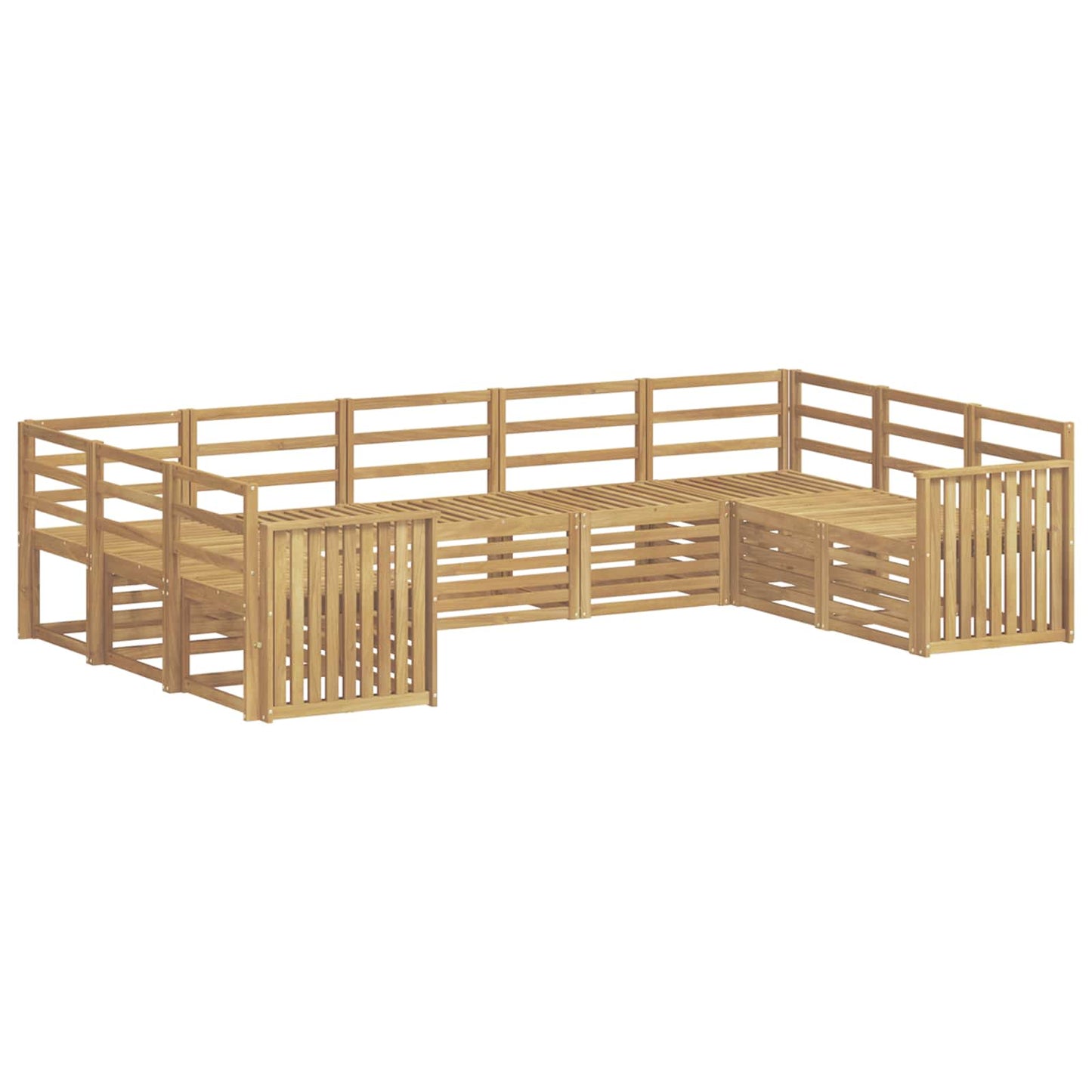 vidaXL Sofa Sets Solid Acacia Wood 2