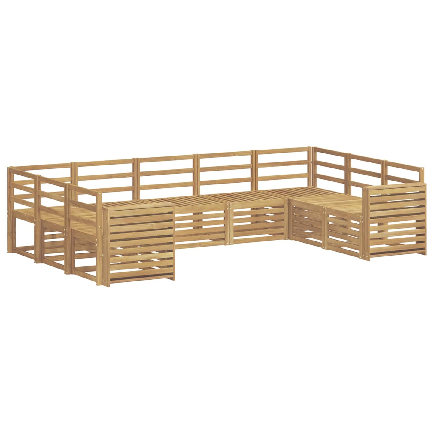 vidaXL Sofa Sets Solid Acacia Wood 2