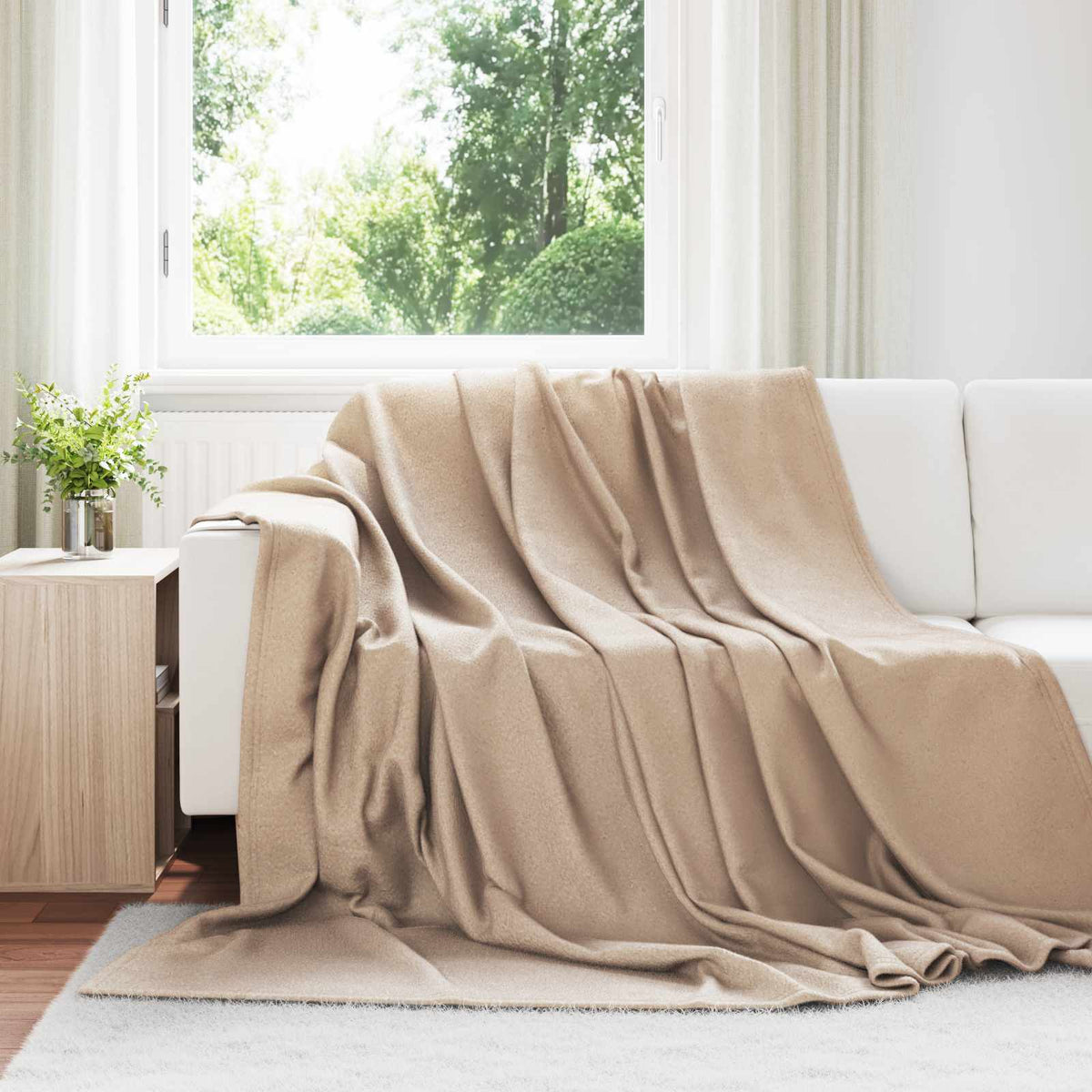 vidaXL Throw Blankets 270 x 240 cm 21.77 kg Fleece 24 pcs
