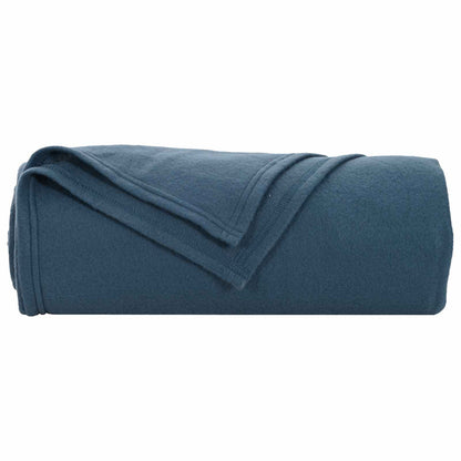 vidaXL Throw Blankets 24 pcs Navy Blue 270 x 240 cm 22.56 kg Fleece 4