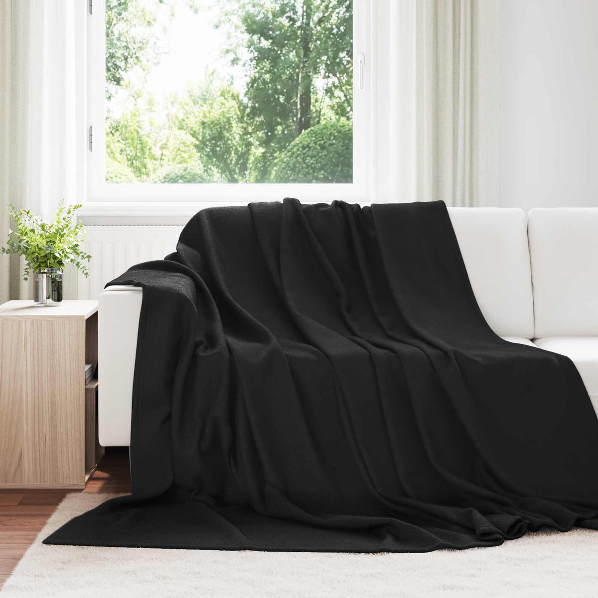 vidaXL Throw Blankets 270 x 240 cm 21.77 kg Fleece 24 pcs