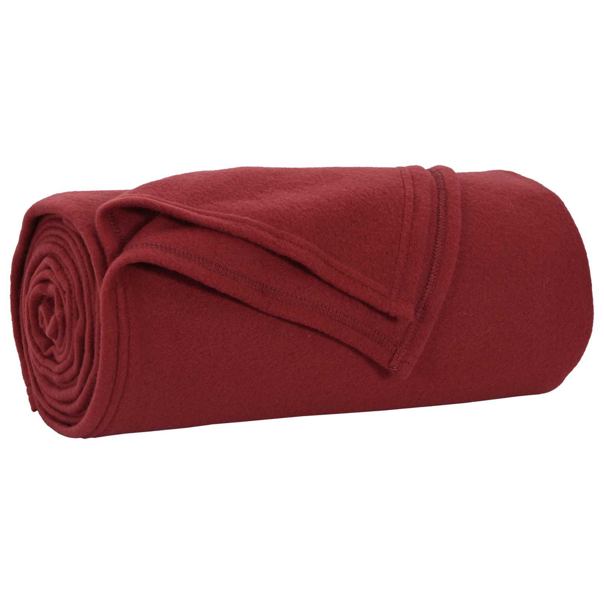 vidaXL Throw Blankets 24 pcs Bordeaux Red 270 x 240 cm 21.67 kg Fleece 2