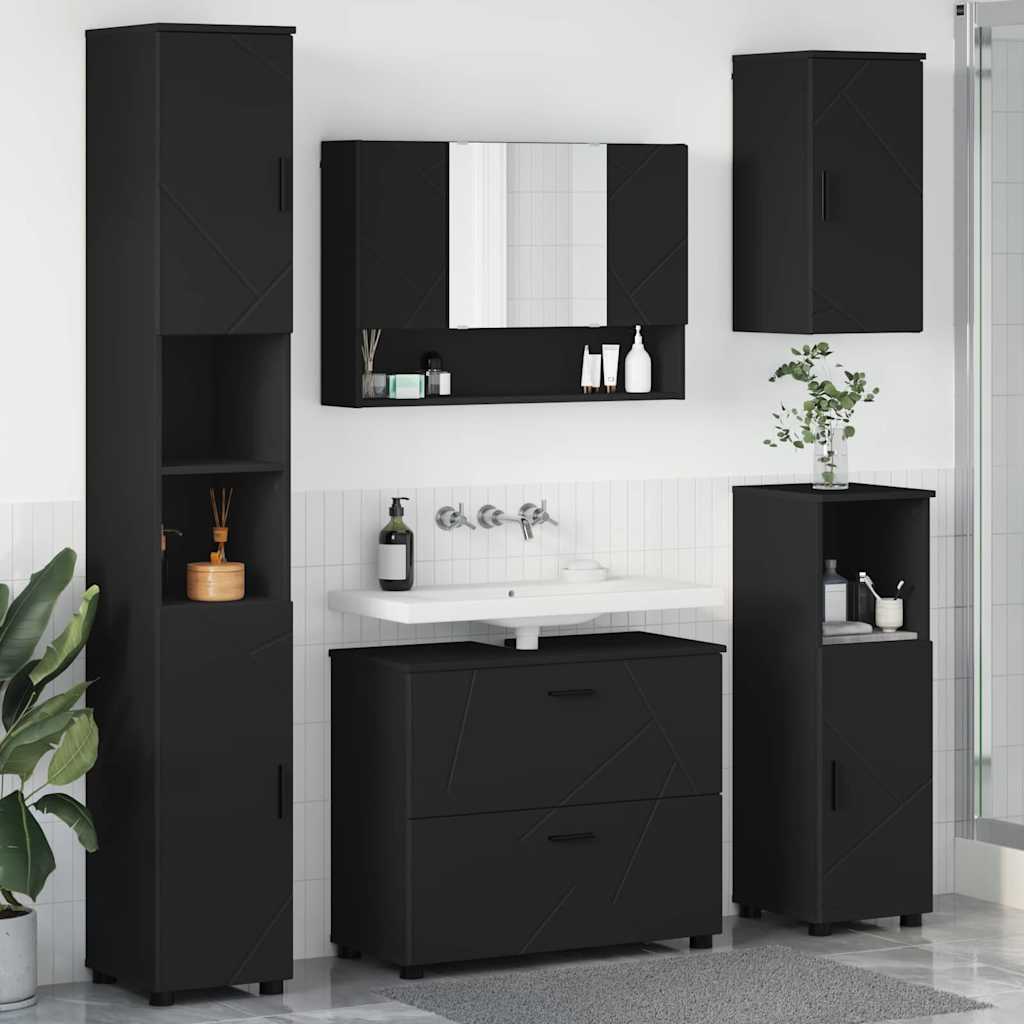 vidaXL Bathroom Furniture Set 5 pcs