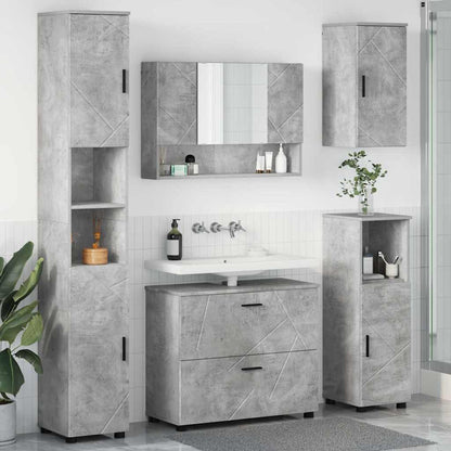 vidaXL Bathroom Furniture Set 5 pcs