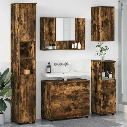 vidaXL Bathroom Furniture Set 5 pcs