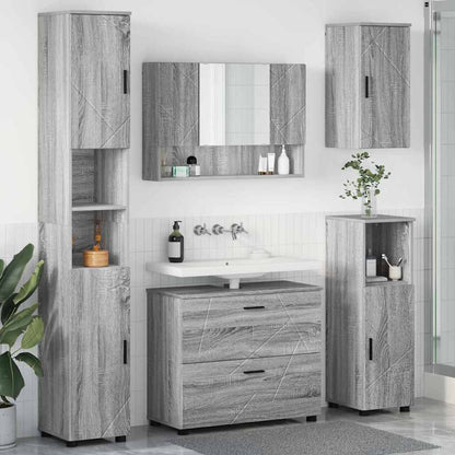 vidaXL Bathroom Furniture Set 5 pcs