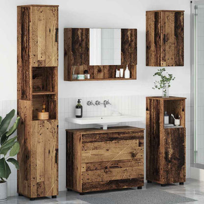 vidaXL Bathroom Furniture Set 5 pcs