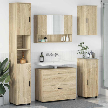 vidaXL Bathroom Furniture Set 5 pcs