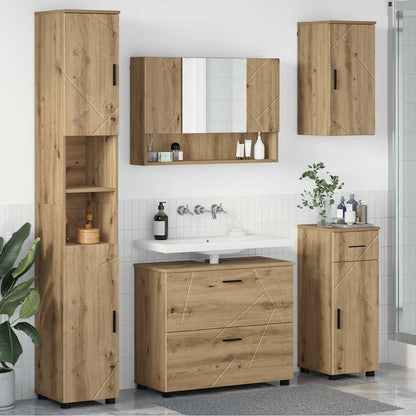 vidaXL Bathroom Furniture Set 5 pcs