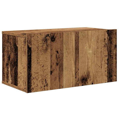 5 Piece TV Cabinet Set Engineered Wood Width 80 cm Old wood