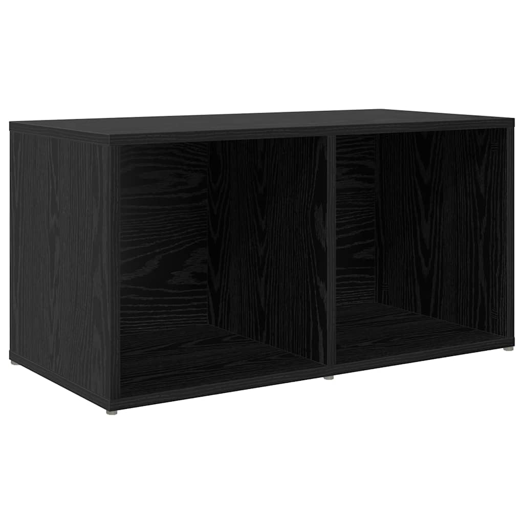 3 Piece TV Cabinet Set Engineered Wood Black oak