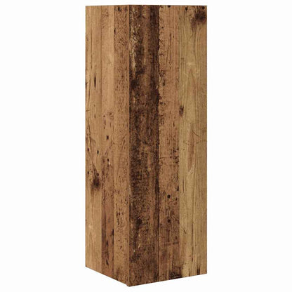 4 Piece TV Cabinet Set Engineered Wood Height 90 cm Old wood