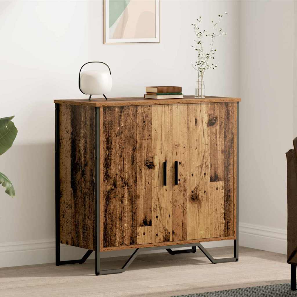Sideboard 78x35,5x74,5 cm Engineered Wood Old wood