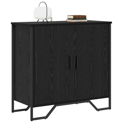 Sideboard 78x35,5x74,5 cm Engineered Wood Black oak