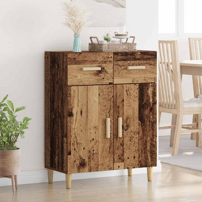 Sideboard 69,5x34x89 cm Engineered Wood Old wood