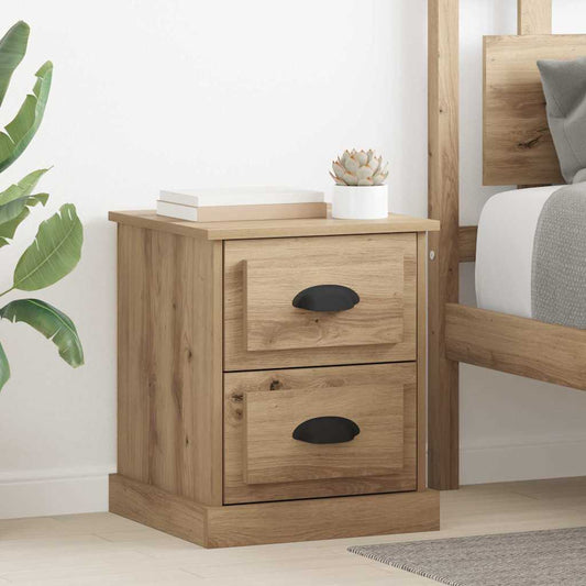 Bedside Cabinet 39x39x47,5 cm Engineered Wood Artisan oak
