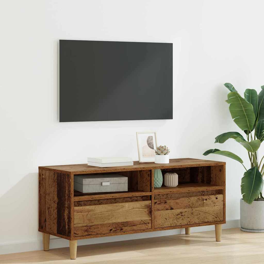 TV Cabinet 150x30x44,5 cm Engineered Wood Old wood 100 cm
