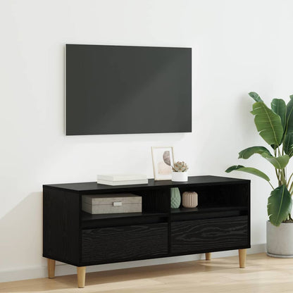 TV Cabinet 150x30x44,5 cm Engineered Wood Black oak 100 cm