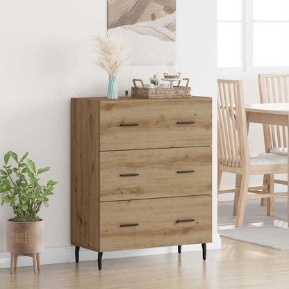 Sideboard 69,5x34x90 cm Engineered Wood Artisan oak