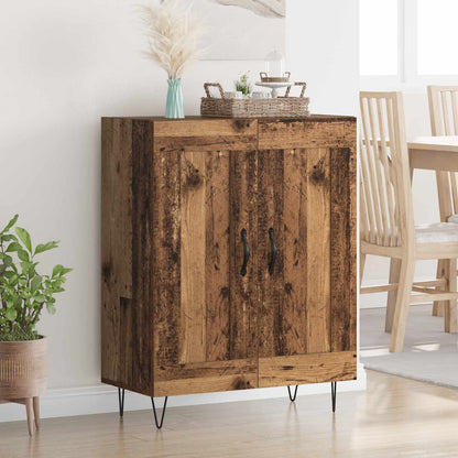 Sideboard 69,5x34x90 cm Engineered Wood Old wood