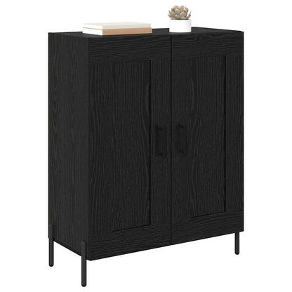 Sideboard 69,5x34x90 cm Engineered Wood Black oak