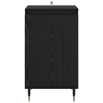 Sideboard 40x35x70 cm Engineered Wood Black oak