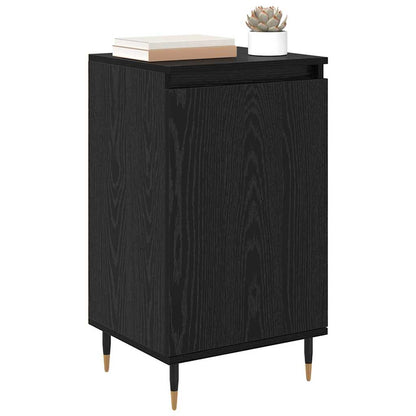Sideboard 40x35x70 cm Engineered Wood Black oak