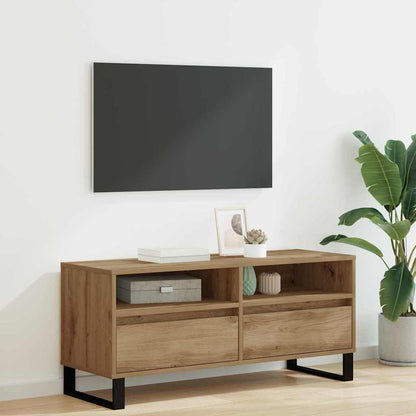 TV Cabinet 100x34,5x44,5 cm Engineered Wood Artisan oak