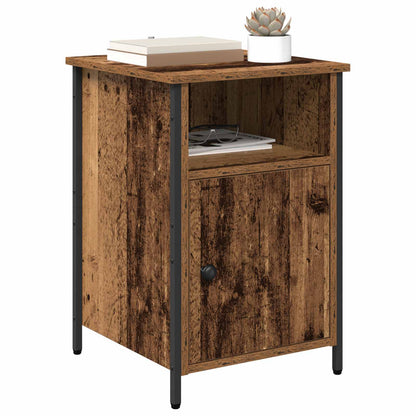 Bedside Cabinets 40x42x60 cm Engineered Wood Old wood