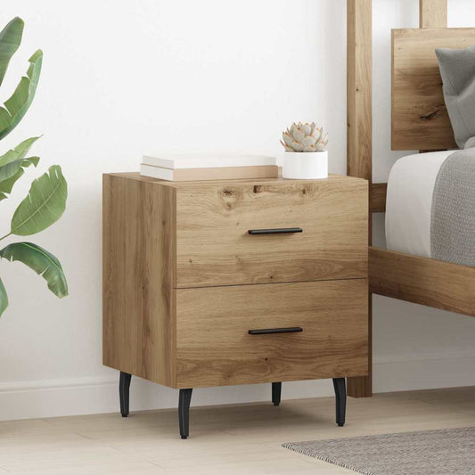 Bedside Cabinet 40x35x47,5 cm Engineered Wood Artisan oak