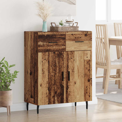 Sideboard 69,5x34x90 cm Engineered Wood Old wood