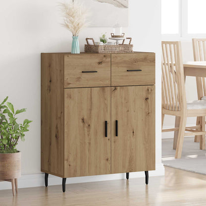 Sideboard 69,5x34x90 cm Engineered Wood Artisan oak