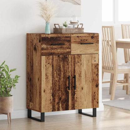 Sideboard 69,5x34x90 cm Engineered Wood Old wood