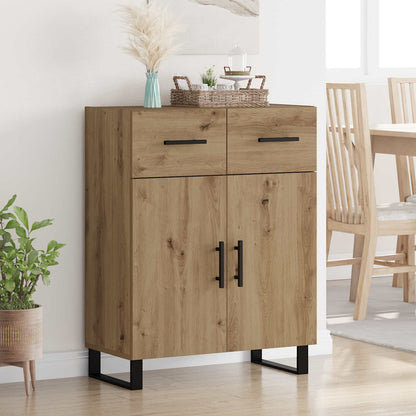 Sideboard 69,5x34x90 cm Engineered Wood Artisan oak